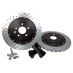 PartzBiz CM 2262019 - Baer Brakes EradiSpeed+ Rear 2-piece Performance Brake Rotors PartzBiz CM 2262019 - Baer Brakes EradiSpeed+ Rear 2-piece Performance Brake Rotors