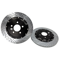 PartzBiz CM 2262023 - Baer Brakes EradiSpeed+ Rear 2-piece Performance Brake Rotors PartzBiz CM 2262023 - Baer Brakes EradiSpeed+ Rear 2-piece Performance Brake Rotors