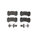 PartzBiz CM: D1405B-Baer Brakes Claw Brake Pads, Front