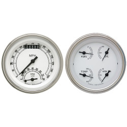 PartzBiz CM CW32SLF - Classic Instruments Classic White 2 เกจชุด PartzBiz CM CW32SLF - Classic Instruments Classic White 2 เกจชุด