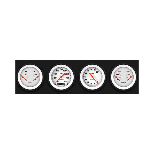 PartzBiz CM: VS05WBLF-Classic Instruments Velocity White Four Gauge Set PartzBiz CM: VS05WBLF-Classic Instruments Velocity White Four Gauge Set
