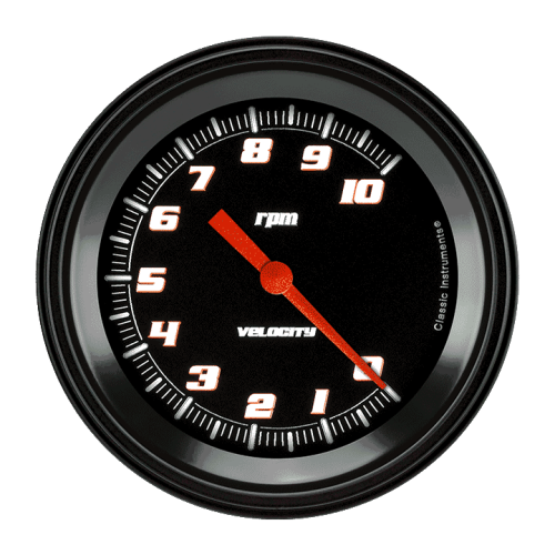 PartzBiz CM: VS10BBLF-เครื่องวัดวามเร็ว Velocity Black 3 3/8
