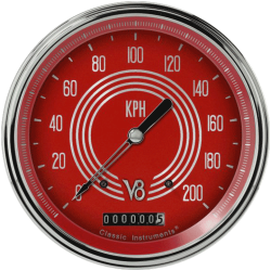 PartzBiz CM V8RS58SLC - V8 Red Steelie 4 5/8