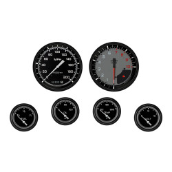 PartzBiz CM AX251GBLF - AutoCross Gray Six Gauge Set 251 PartzBiz CM AX251GBLF - AutoCross Gray Six Gauge Set 251