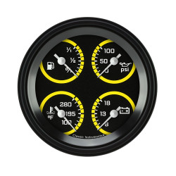 PartzBiz CM AX76YBLF - AutoCross สีเหลือง 3 3/8