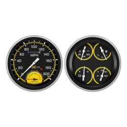 PartzBiz CM CH51AXY62-LS - AutoCross สีเหลือง 51-52 รถ Chevy แพคเกจ LS หน่วยส่ง