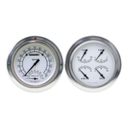 PartzBiz CM CT54CW62 - แพ็คเกจรถบรรทุก Chevy สีขาวคลาสสิกปี 1954-55 พร้อม Speedtachular PartzBiz CM CT54CW62 - แพ็คเกจรถบรรทุก Chevy สีขาวคลาสสิกปี 1954-55 พร้อม Speedtachular