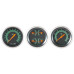 PartzBiz CM: GS03SLF-G-Stock Series Three Gauge Set