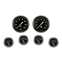 PartzBiz CM HR251SLF - Hot Rod Six Gauge Set 251 PartzBiz CM HR251SLF - Hot Rod Six Gauge Set 251