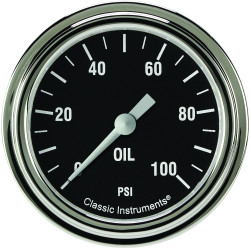 PartzBiz CM HR381SLF - เกจวัดแรงดันน้ำมัน Hot Rod 2 5/8 PartzBiz CM HR381SLF - เกจวัดแรงดันน้ำมัน Hot Rod 2 5/8