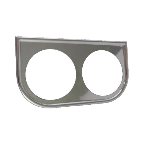 PartzBiz CM: MT55-Chrome Under Dash Panel / 2-Hole PartzBiz CM: MT55-Chrome Under Dash Panel / 2-Hole