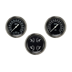 PartzBiz CM TR03SLF - Traditional Series Three Gauge Set PartzBiz CM TR03SLF - Traditional Series Three Gauge Set