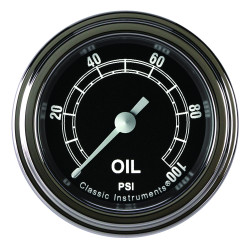 PartzBiz CM TR181SLF - เกจวัดแรงดันน้ำมันแบบดั้งเดิม 2 1/8 PartzBiz CM TR181SLF - เกจวัดแรงดันน้ำมันแบบดั้งเดิม 2 1/8