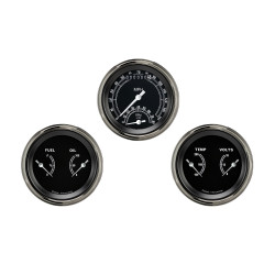 PartzBiz CM TR34SLF - Traditional Series Three Gauge Set PartzBiz CM TR34SLF - Traditional Series Three Gauge Set