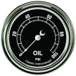 PartzBiz CM TR381SLF - เกจวัดแรงดันน้ำมันแบบดั้งเดิม 2 5/8 PartzBiz CM TR381SLF - เกจวัดแรงดันน้ำมันแบบดั้งเดิม 2 5/8