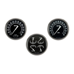PartzBiz CM TR53SLF - Traditional Series Three Gauge Set PartzBiz CM TR53SLF - Traditional Series Three Gauge Set