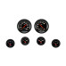 PartzBiz CM: VS01BBLF-Velocity Black Six Gauge Set 01