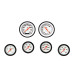 PartzBiz CM: VS301WBLF-Velocity White Six Gauge Set 301 PartzBiz CM: VS301WBLF-Velocity White Six Gauge Set 301