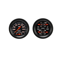 PartzBiz CM VS32BBLF - Velocity Black Series Two Gauge Set PartzBiz CM VS32BBLF - Velocity Black Series Two Gauge Set