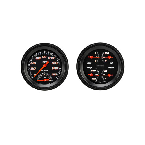 PartzBiz CM: VS32BBLF-Velocity Black Series Two Gauge Set PartzBiz CM: VS32BBLF-Velocity Black Series Two Gauge Set