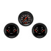 PartzBiz CM: VS34BBLF-Velocity Black Series Three Gauge Set PartzBiz CM: VS34BBLF-Velocity Black Series Three Gauge Set