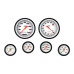 PartzBiz CM: VS351WBLF-Velocity White Six Gauge Set 351 PartzBiz CM: VS351WBLF-Velocity White Six Gauge Set 351