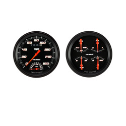 PartzBiz CM VS62BBLF - Velocity Black Series Two Gauge Set PartzBiz CM VS62BBLF - Velocity Black Series Two Gauge Set