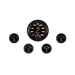 PartzBiz CM VS65BBLF - Velocity Black Five Gauge Set 65 PartzBiz CM VS65BBLF - Velocity Black Five Gauge Set 65