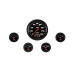 PartzBiz CM: VS65BBLF-Velocity Black Five Gauge Set 65