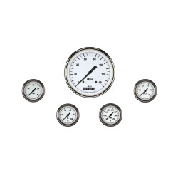 PartzBiz CM WH154SLF - White Hot Five Gauge Set 154 PartzBiz CM WH154SLF - White Hot Five Gauge Set 154