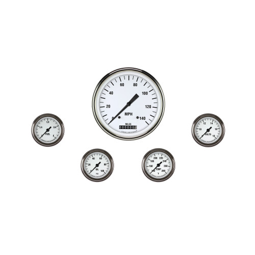 PartzBiz CM: WH154SLF-White Hot Five Gauge Set 154 PartzBiz CM: WH154SLF-White Hot Five Gauge Set 154