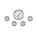 PartzBiz CM: WH154SLF-White Hot Five Gauge Set 154 PartzBiz CM: WH154SLF-White Hot Five Gauge Set 154