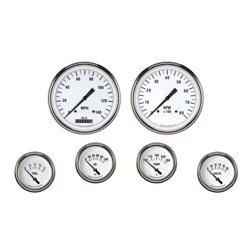 PartzBiz CM: WH251SLF-White Hot Six Gauge Set 251 PartzBiz CM: WH251SLF-White Hot Six Gauge Set 251
