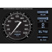 PartzBiz CM: AX53GBLF-AutoCross Gray Three Gauge Set PartzBiz CM: AX53GBLF-AutoCross Gray Three Gauge Set