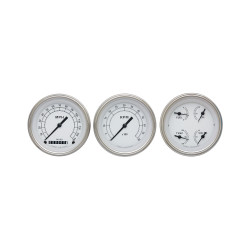 PartzBiz CM CW03SLF - Classic Instruments Classic White 3 เกจชุด PartzBiz CM CW03SLF - Classic Instruments Classic White 3 เกจชุด