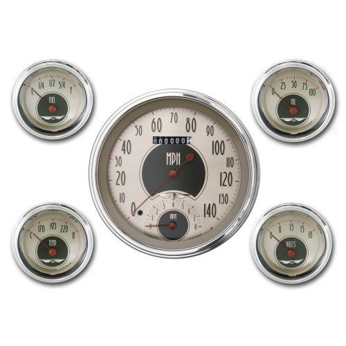 PartzBiz CM: AN65SLC-Classic Instruments American Nickel 5 Gauge Set