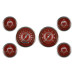 PartzBiz CM: V8RS01SHC-Classic Instruments V8 Red Steelie Six Gauge Set