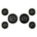 PartzBiz CM: V8SR01SHC-เครื่องดนตรีคลาสสิก V8 Speedster Six Gauge Set