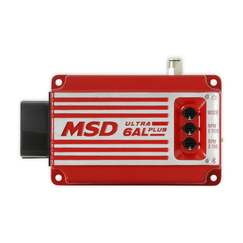 PartzBiz CM: 6523-ระบบควบคุมการจุดระเบิด MSD Ultra 6AL Plus - สีแดง