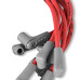 PartzBiz CM: 30479-SB Chevy Super Conductor Spark Plug Wire Set for use with pn 8541 Crab Cap