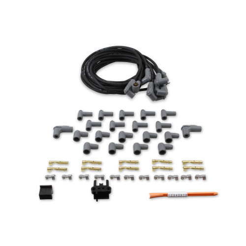 PartzBiz CM: 31233-Black Super Conductor Universal 8 cyl. 90° PartzBiz CM: 31233-Black Super Conductor Universal 8 cyl. 90°