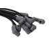 PartzBiz CM: 31233-Black Super Conductor Universal 8 cyl. 90° PartzBiz CM: 31233-Black Super Conductor Universal 8 cyl. 90°