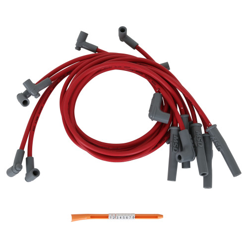 PartzBiz CM: 31409-Super Conductor Spark Plug Wire Set Chevy '82-'83 Camaro/Trans Am