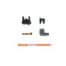PartzBiz CM: 31779-Super Conductor Spark Plug Wire Set, Chevy 454 ’75-On HEI PartzBiz CM: 31779-Super Conductor Spark Plug Wire Set, Chevy 454 ’75-On HEI