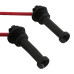 PartzBiz CM: 32939-Super Conductor Spark Plug Wire Set, ’98-’01 Ford ZX-2, 2.0L, 4 cyl
