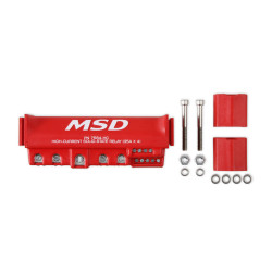 PartzBiz CM 7564-HC - High-Current Solid-State Relay 35Ax4, Red