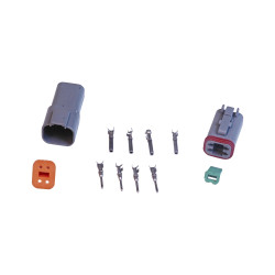 PartzBiz CM 8181 - ขั้วต่อ MSD Deutsch - 4 พิน - เกจ 16-18