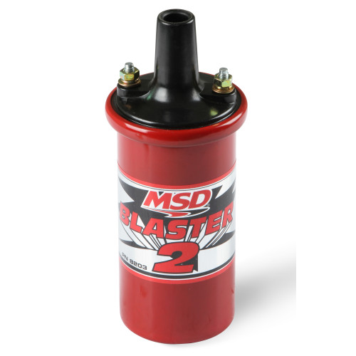 PartzBiz CM: 8203-คอยล์จุดระเบิด MSD - Blaster 2 Series - ตัวต้านทานบัลลาสต์ - สีแดง