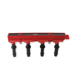 PartzBiz CM 8236 - คอยล์จุดระเบิด MSD - Blaster Series - GM 1.4L Turbo - สีแดง
