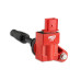 PartzBiz CM: 8238-MSD Ignition Coil - Blaster Series - GM 4-Cyl Engines - Red